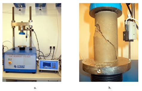 Unconfined Compressive Strength Test Equipment for Soil